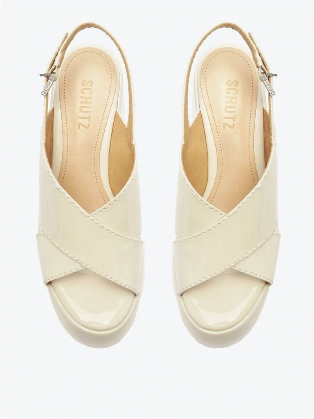 Schutz Women’s off white Platform